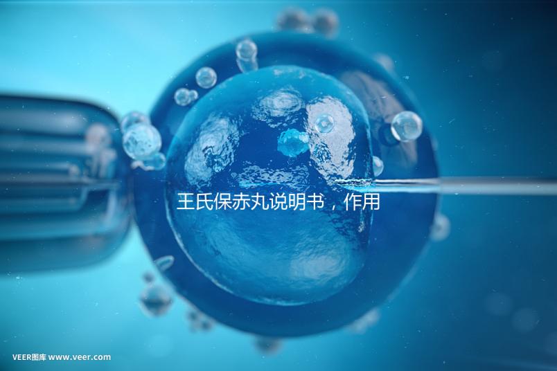 王氏保赤丸說明書，作用功效、用法用量全都有！