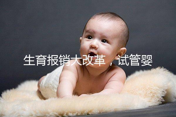 生育報銷大改革，試管嬰兒等輔助生殖費用能納入醫保嗎