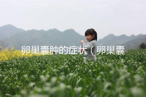 卵巢囊腫的癥狀（卵巢囊腫的癥狀表現有哪些癥狀）