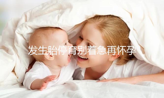 發(fā)生胎停育別著急再懷孕，最起碼得要過這么久...