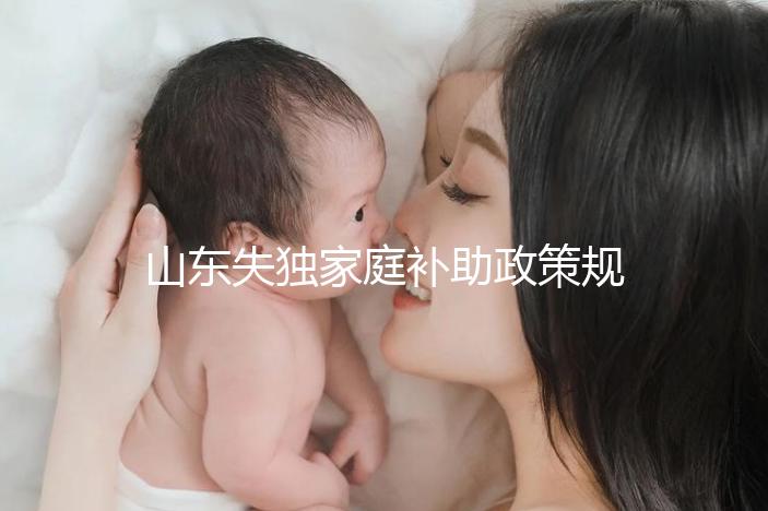 山東失獨家庭補助政策規定2024，濟南超過60歲每月領一千