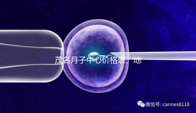 茂名月子中心價格表、地址匯總，2024想去的快收藏