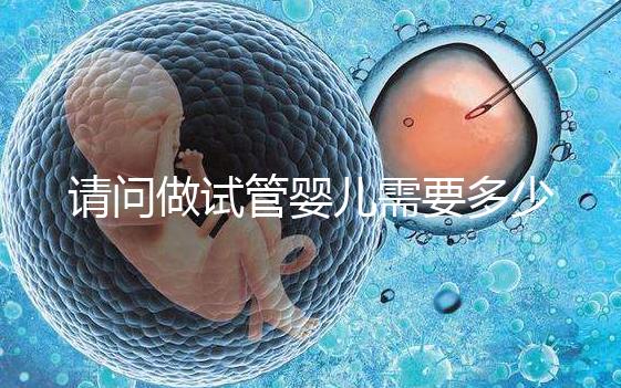 請問做試管嬰兒需要多少錢?